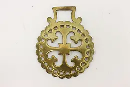 Horse Antique Brass Harness Medallion #45919