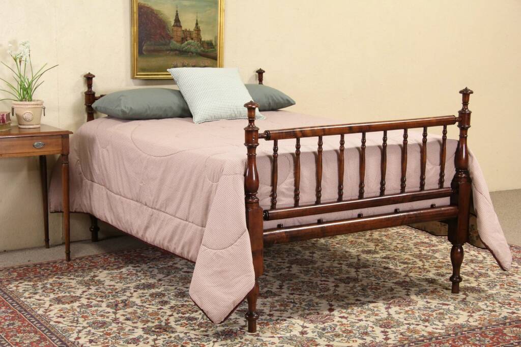 antique rope bed mattress