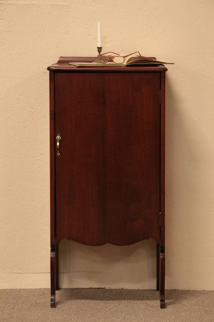 SOLD - Antique Sheet Music Cabinet - Harp Gallery Antique Furniture