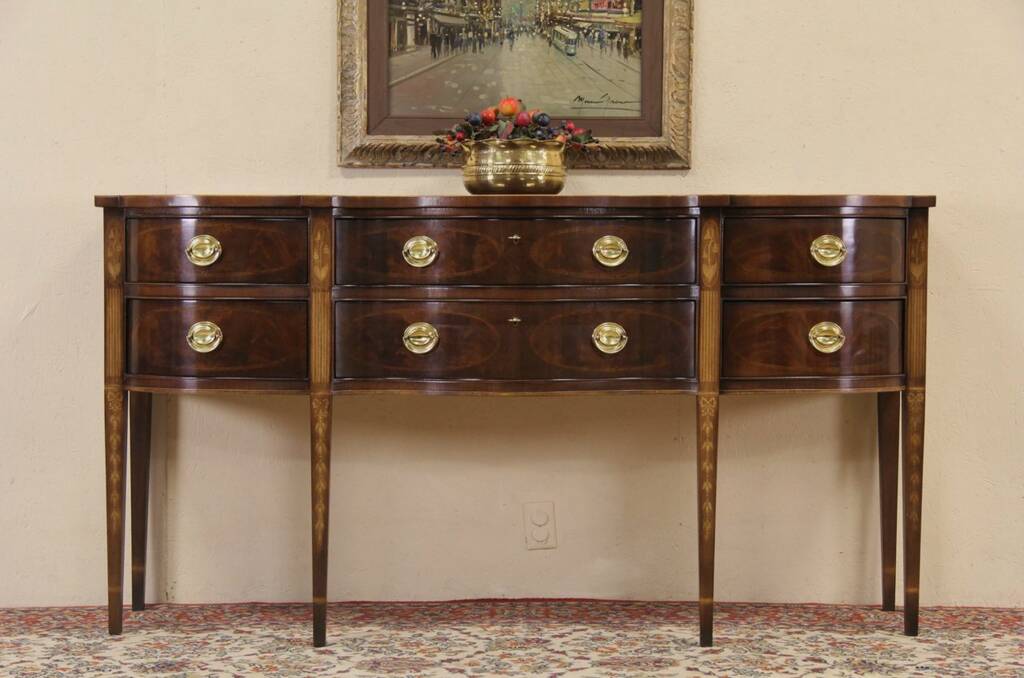 SOLD - Drexel Heritage Heirlooms Collection Sideboard Server, Inlaid