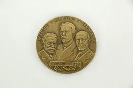 Janney Semple Hill Bronze Presentation Medal, NY, 1954 #35726