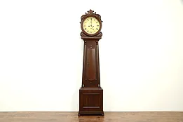 Victorian Scottish Antique Grandfather Tall Case Clock, Mitchell, Glasgow #32734