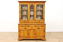 Maple Vintage Kitchen Cupboard China Cabinet Taylor #46516