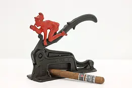 Industrial Antique Cast Iron Tobacco Plug Cutter, Brighton #47678
