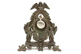 Angels Cherubs Antique Victorian Iron Watch Holder or Stand #47665