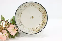 Glazed Ceramic Vintage Plate or Key Dish #49139