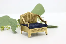 Dollhouse Vintage Miniature Chair, TootsieToy #48868