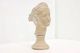 Greek Woman Vintage Bust Sculpture, Austin #49008