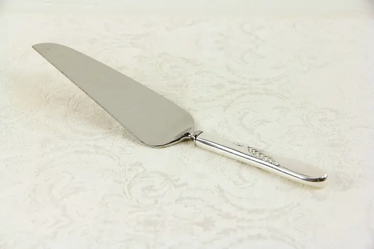 Reed & Barton Silver Wheat Sterling Silver Cake, Pastry or Pie Server