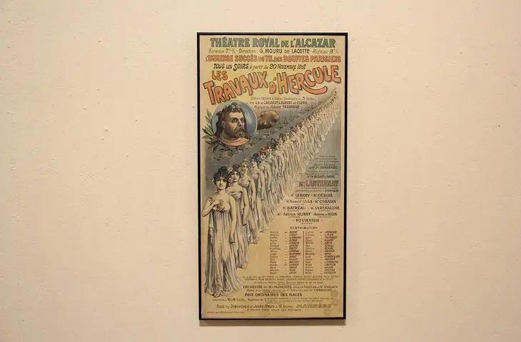 Les Travaux d'Hercule Labors of Hercules 1902 Opera Poster