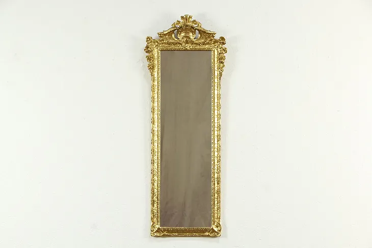 Rococo Design Gold Framed Vintage Mirror #34454