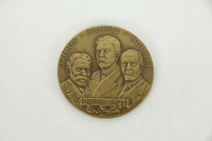 Janney Semple Hill Bronze Presentation Medal, NY, 1954 #35726