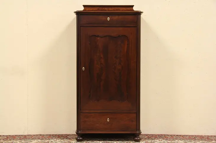 Empire or Biedermeier 1860 Antique Cabinet