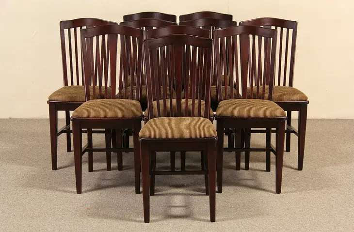 Set of 10 Milwaukee 1950 Vintage Dining Chairs