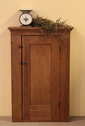 Country Pine Wall Cabinet or Hanging Cupboard