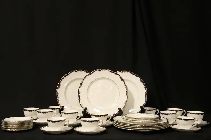 Coalport "Admiral Blue" Collection of China
