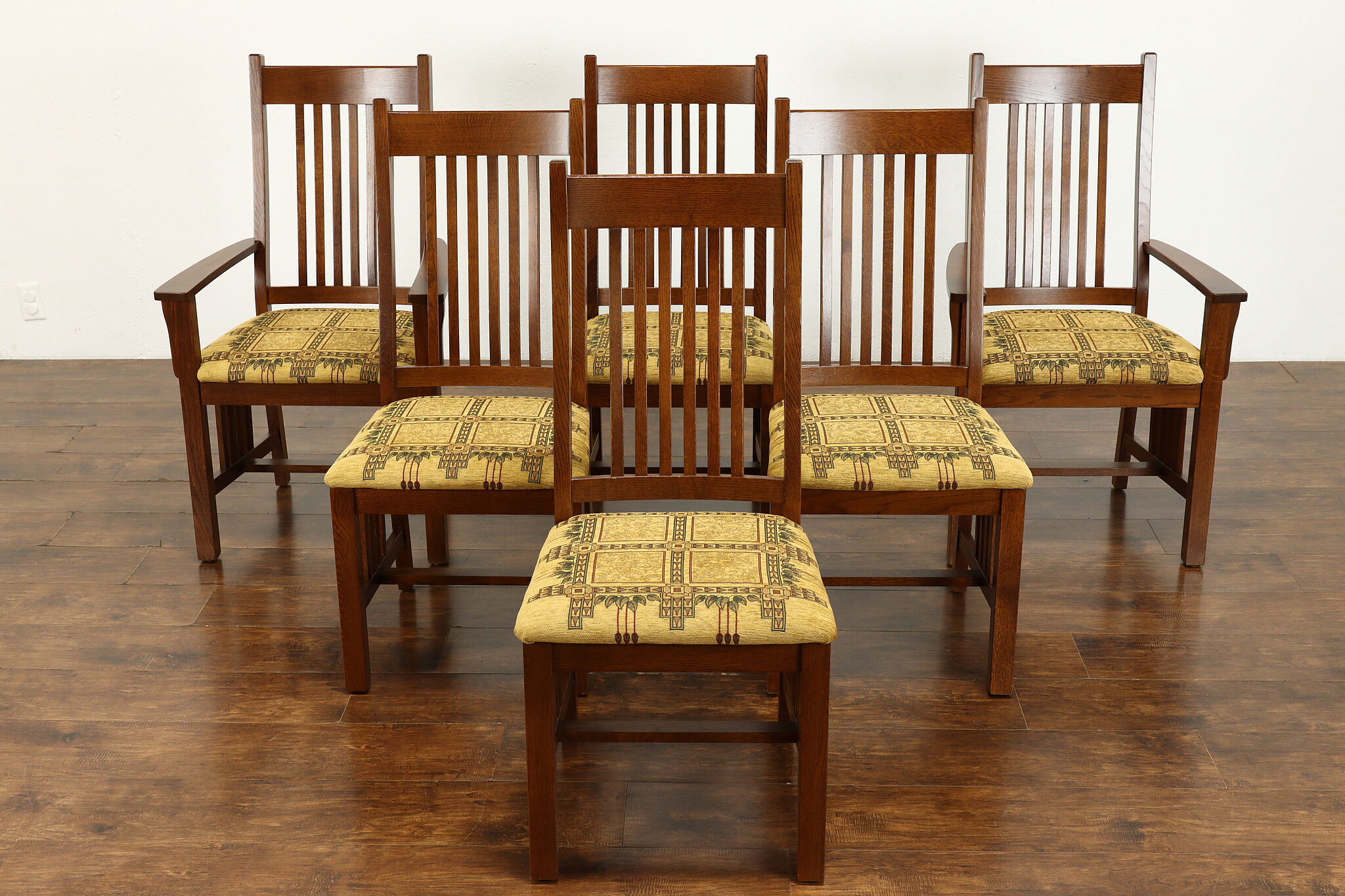Arts and crafts style dining chairs online