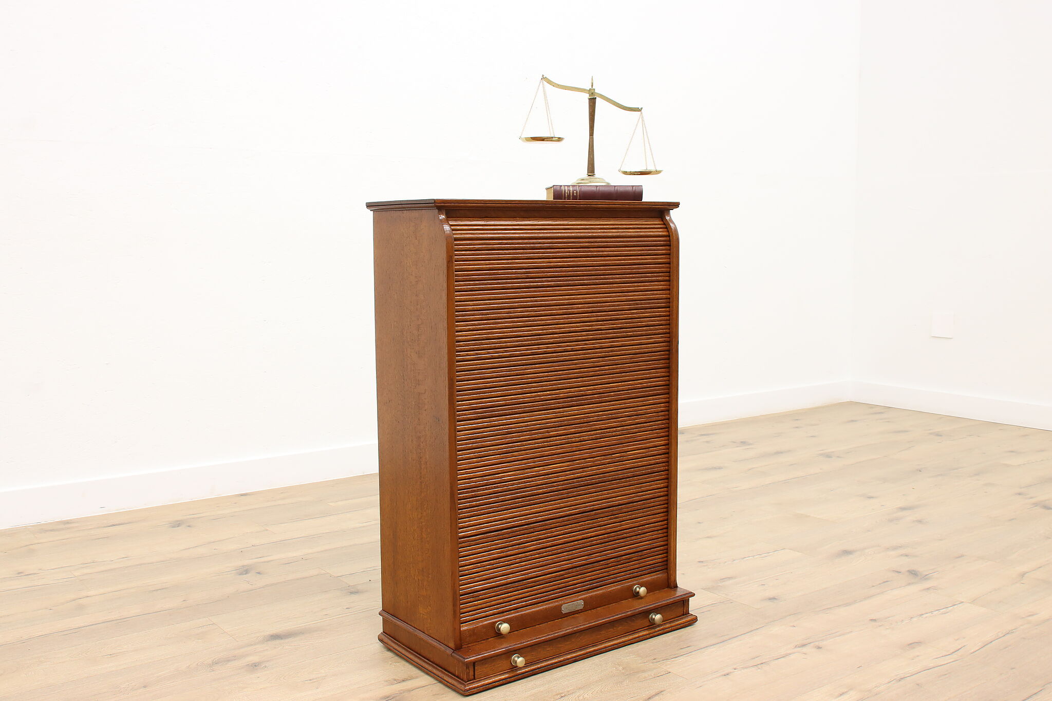 Small on sale tambour cabinet