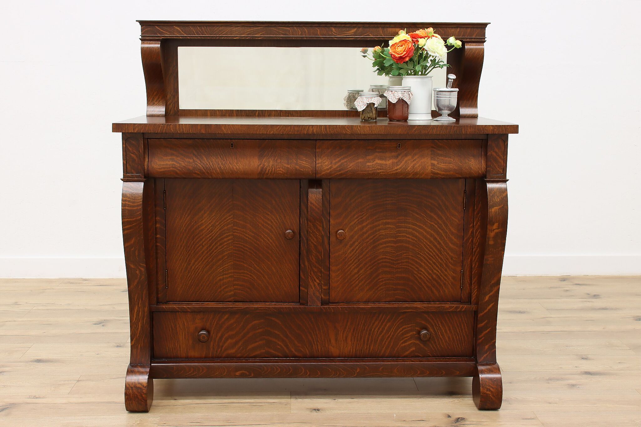 Carved buffet sideboard deals