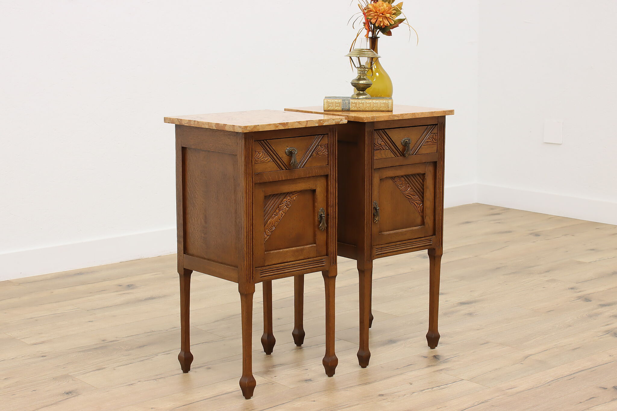 Pair of nightstands discount
