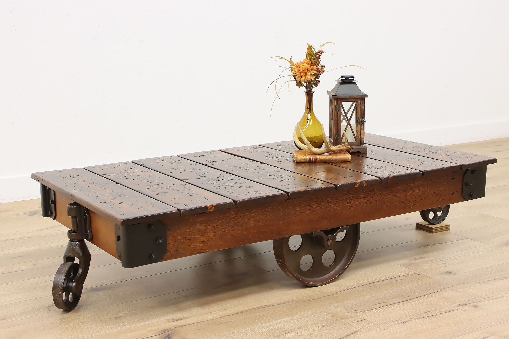 Mill cart clearance coffee table