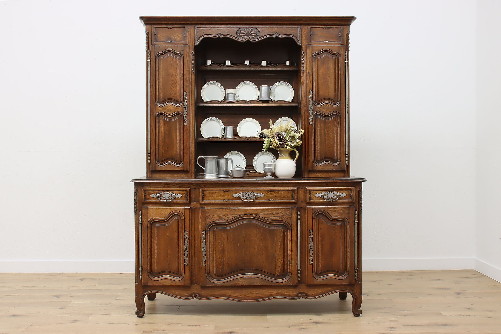 French country discount bar cabinet