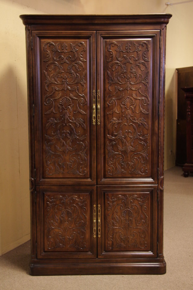 Henredon cheap furniture armoire