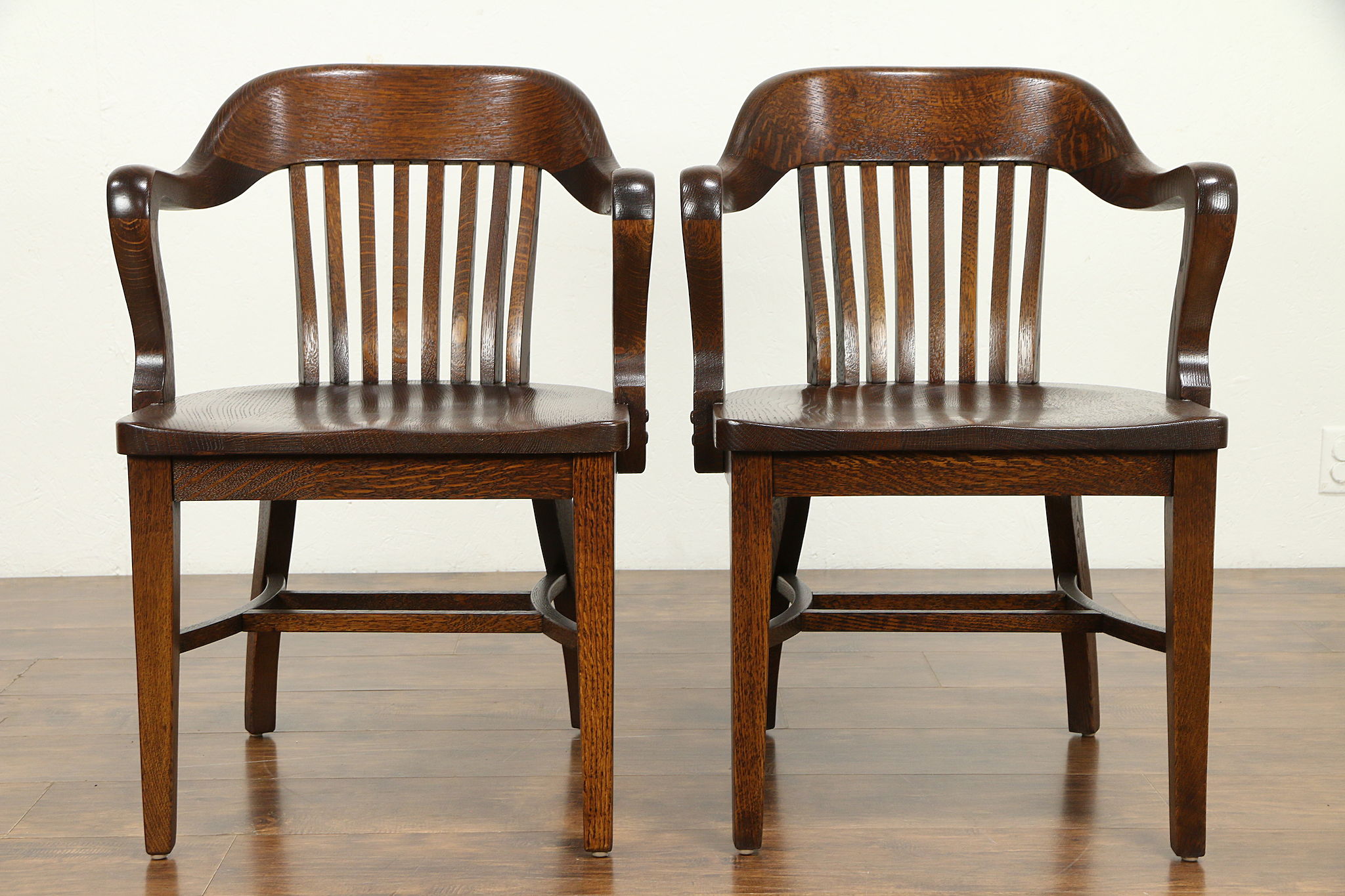Oak online library chair