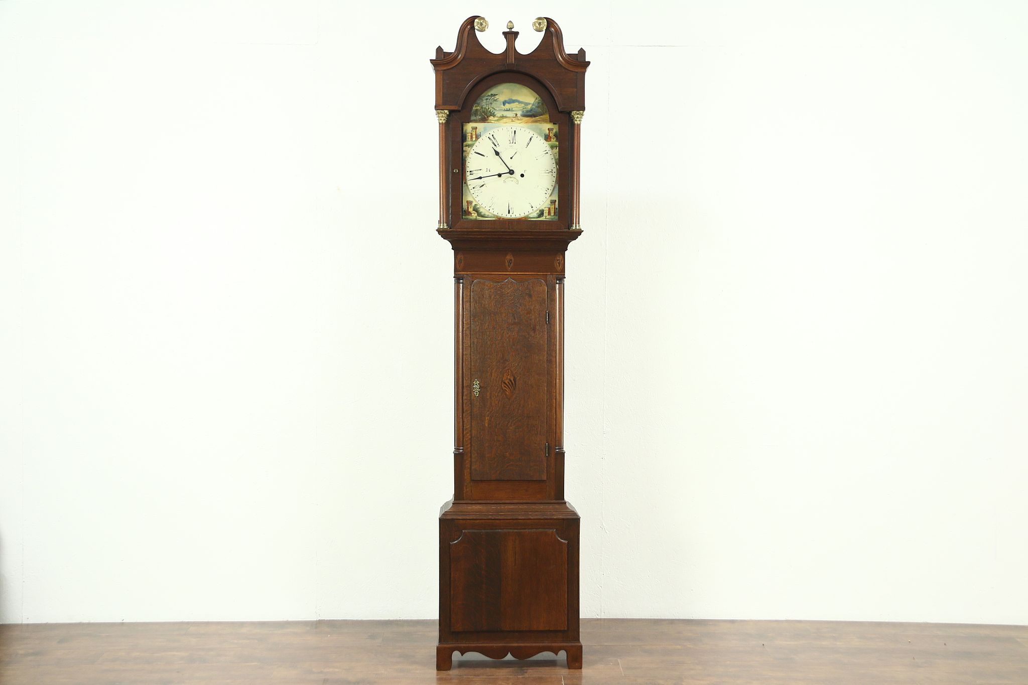 Grandfather clock sales quartz movement