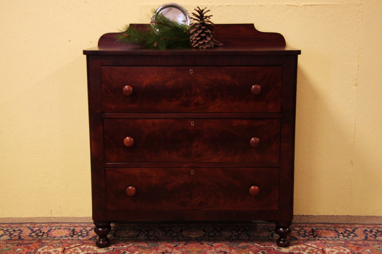 Empire Antique Linen Chest or Dresser