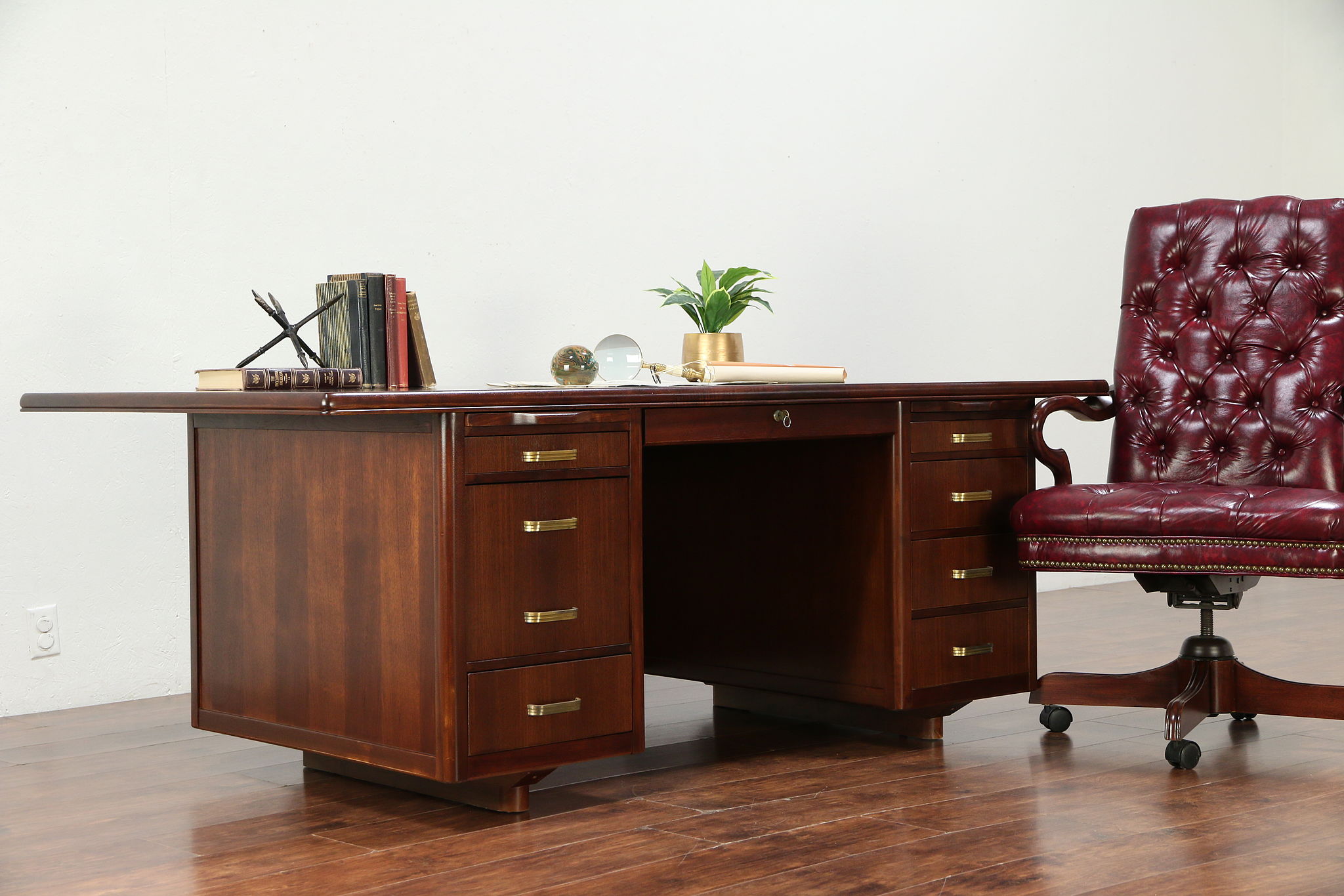 Sold Midcentury Modern 1960 Vintage Conference Size Executive