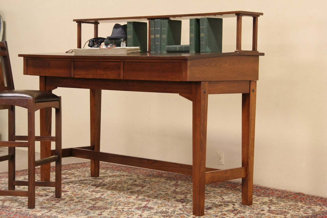 Antique standing clearance writing desk