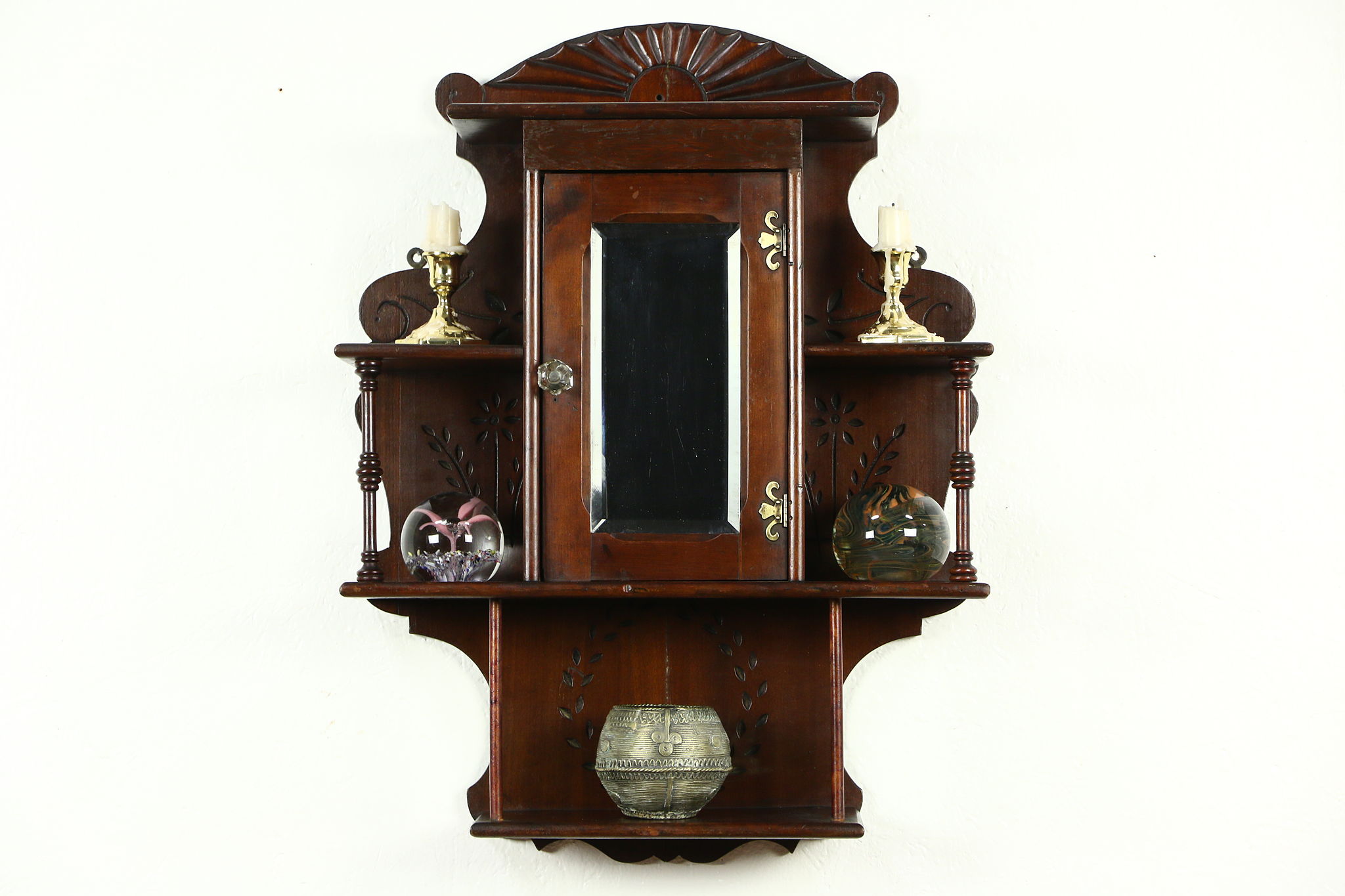 Sold Victorian Eastlake Antique Medicine Chest Or Hanging