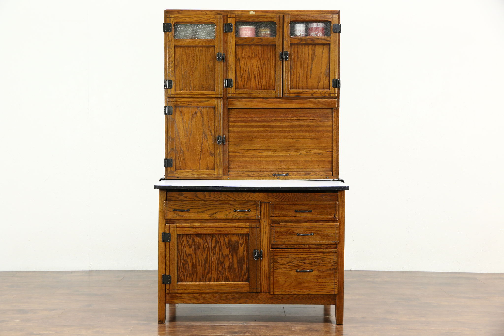 Antique hoosier kitchen cabinet deals
