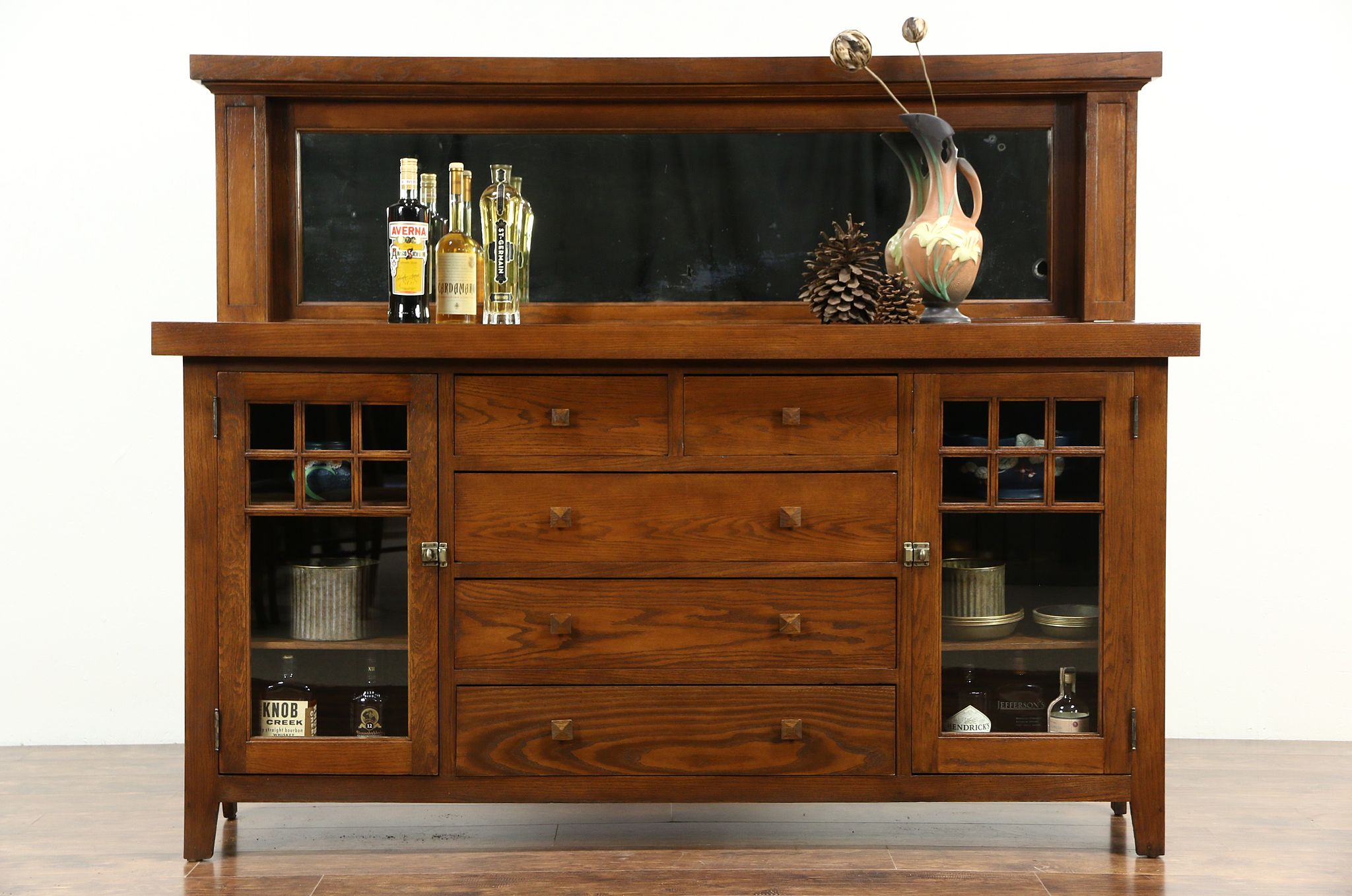 Mission oak store furniture antique