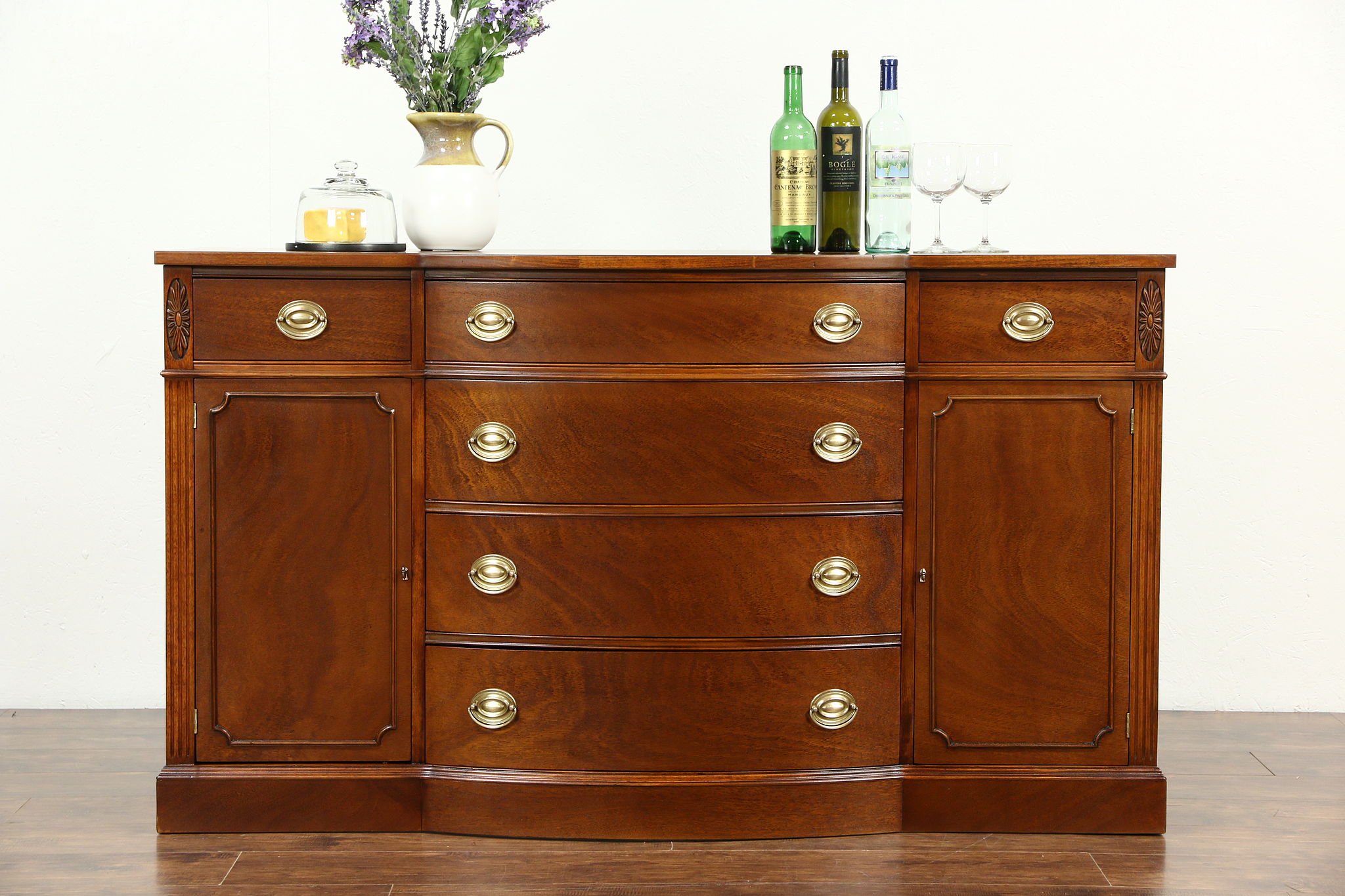 Drexel mahogany buffet deals
