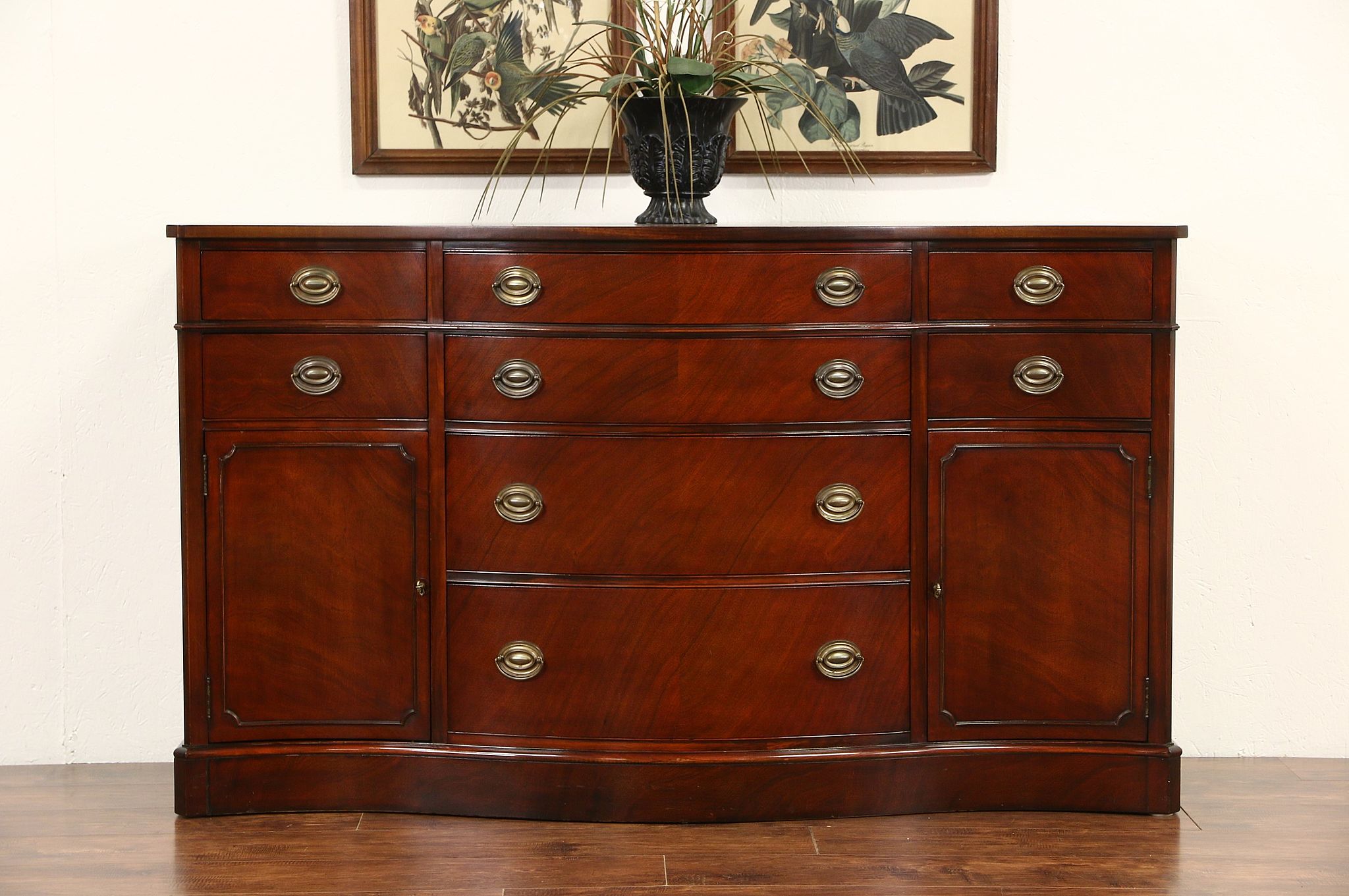 Drexel Travis Court Mahogany Sideboard Buffet or Server 1950 s