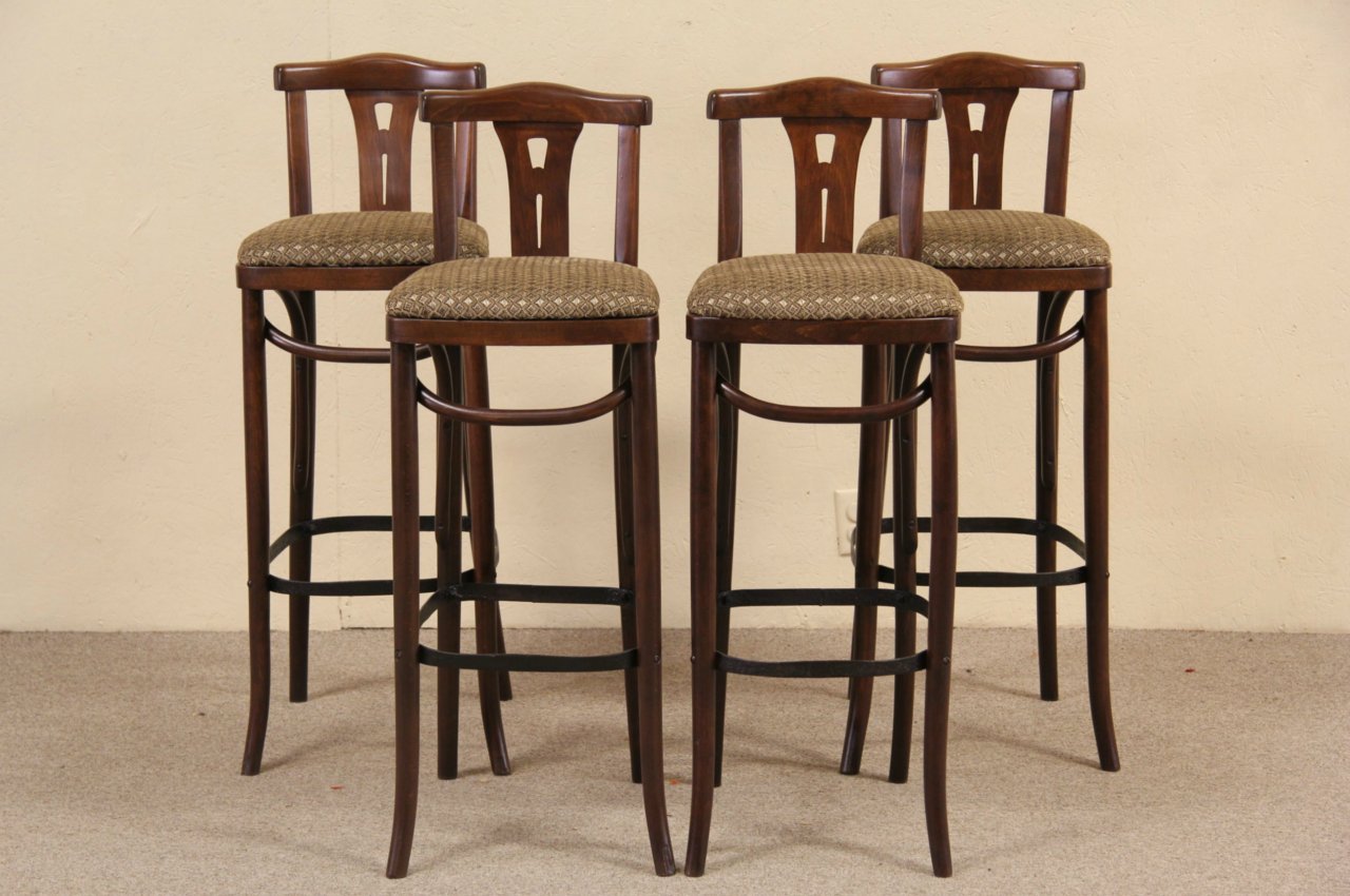 Vintage stools with backs 2025
