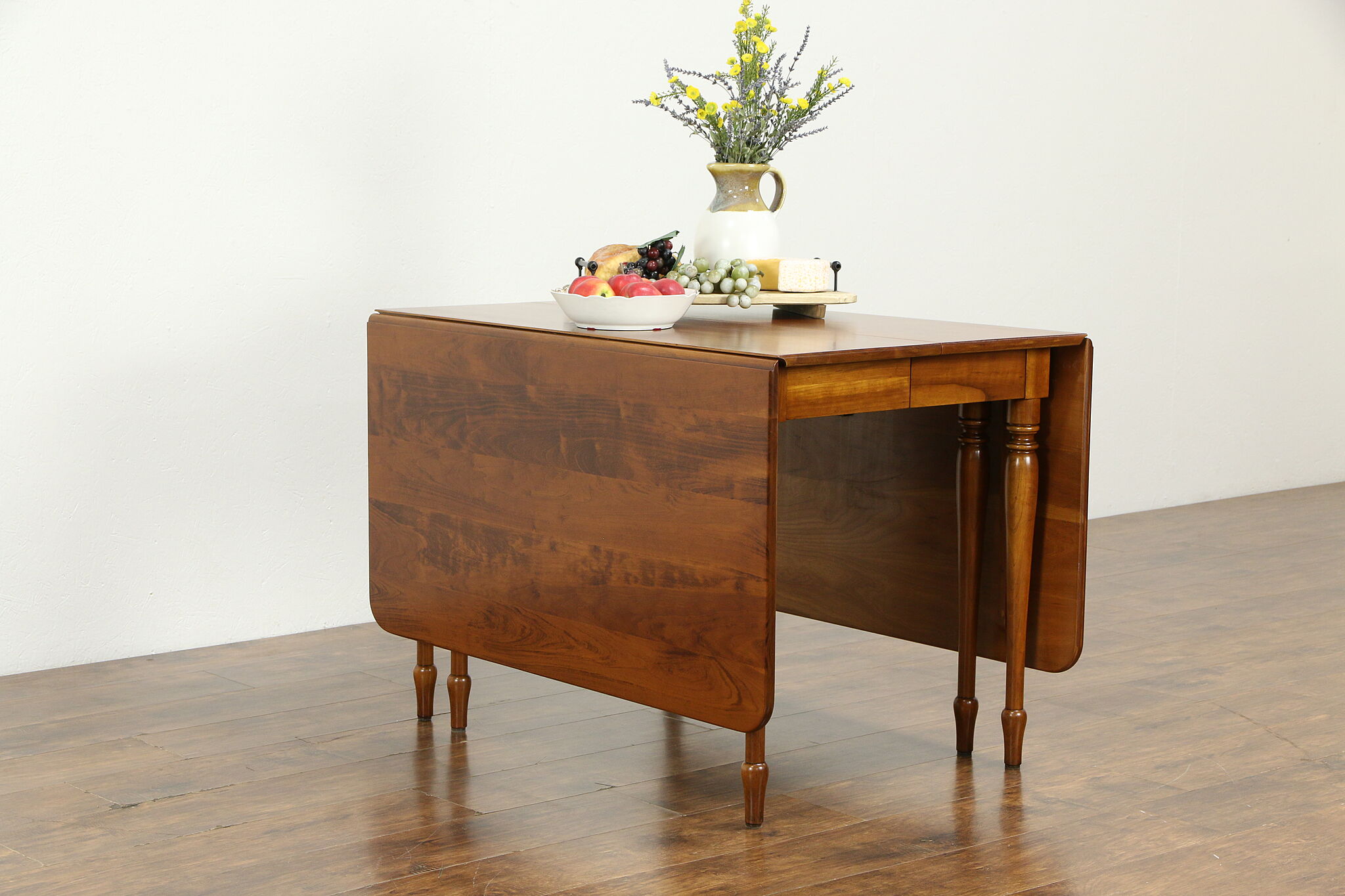 Cherry Vintage Drop Leaf Dining Table