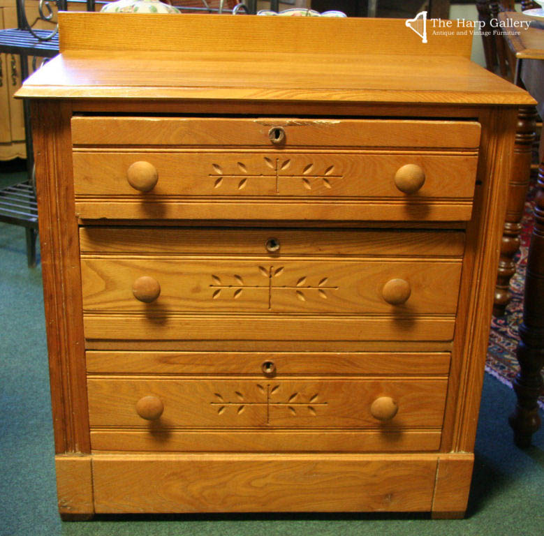 antique Eastlake chest 
