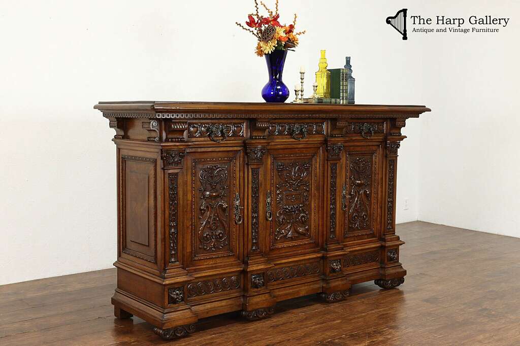 antique sideboard