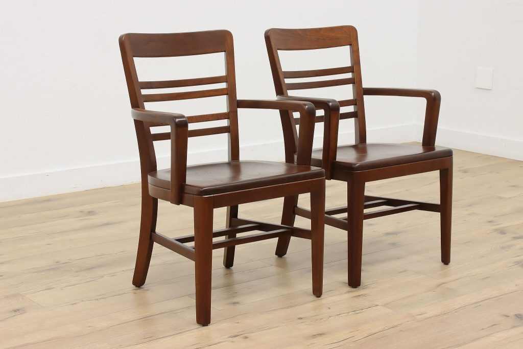 wooden chairs