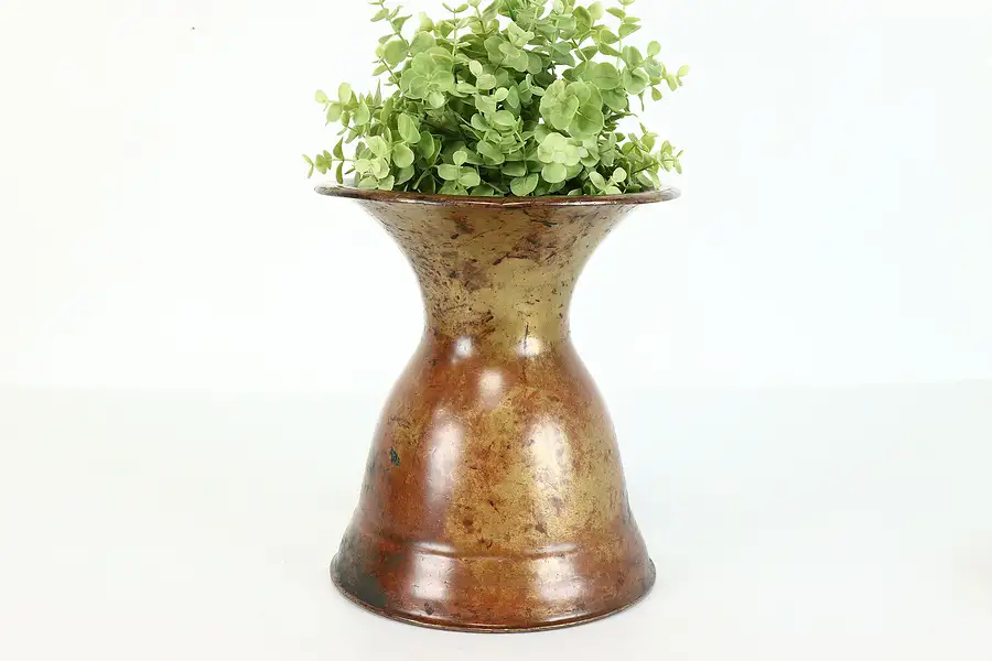 Main image of Farmhouse Antique Victorian Solid Bronze Spittoon or Planter