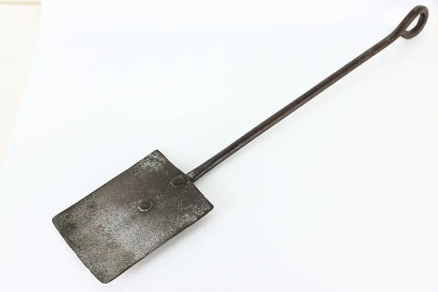 Main image of Hand Wrought Iron Farmhouse Antique Flat Cooking Tool, Bread Turner