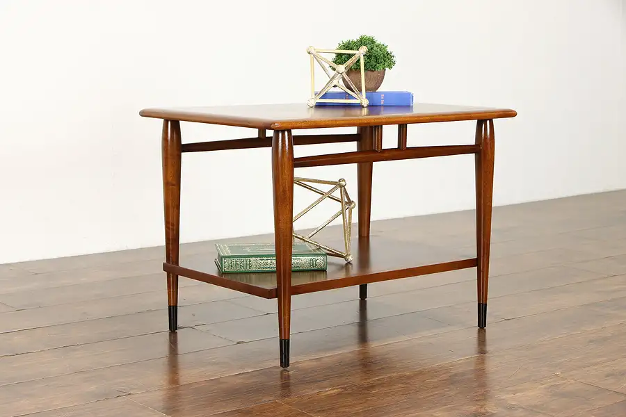 Main image of Lane Midcentury Modern Vintage Acclaim Dovetail End Coffee or Lamp Table