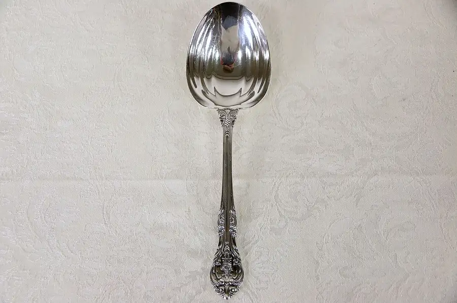 Main image of King Edward Gorham Sterling Silver Sugar Shell Shape Serving Spoon, No Mono