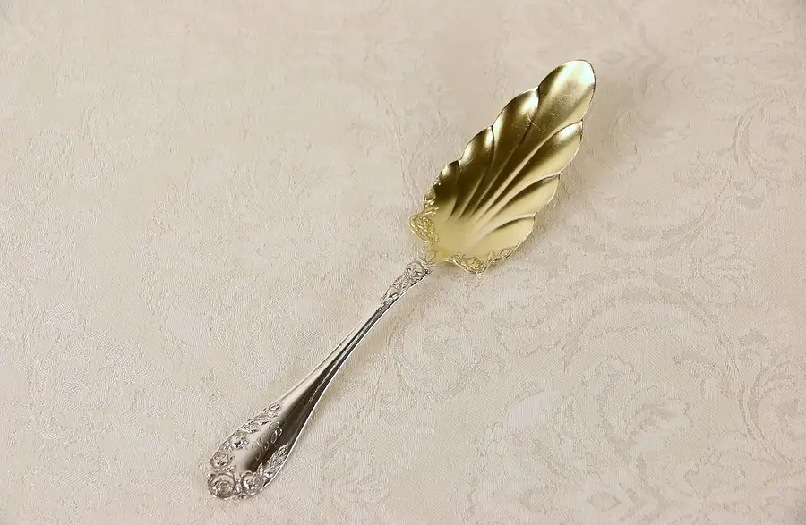 Main image of Sterling Silver Shell Serving Spoon, Pat. 1888, 1.7 Oz