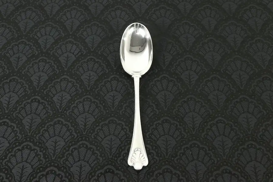 Main image of English Sterling Silver Antique 1908 Dressing Serving Spoon, JR London