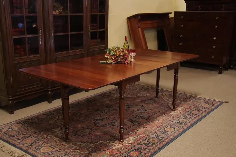 Main image of Willett Cherry Gateleg 7'5" Dining Table