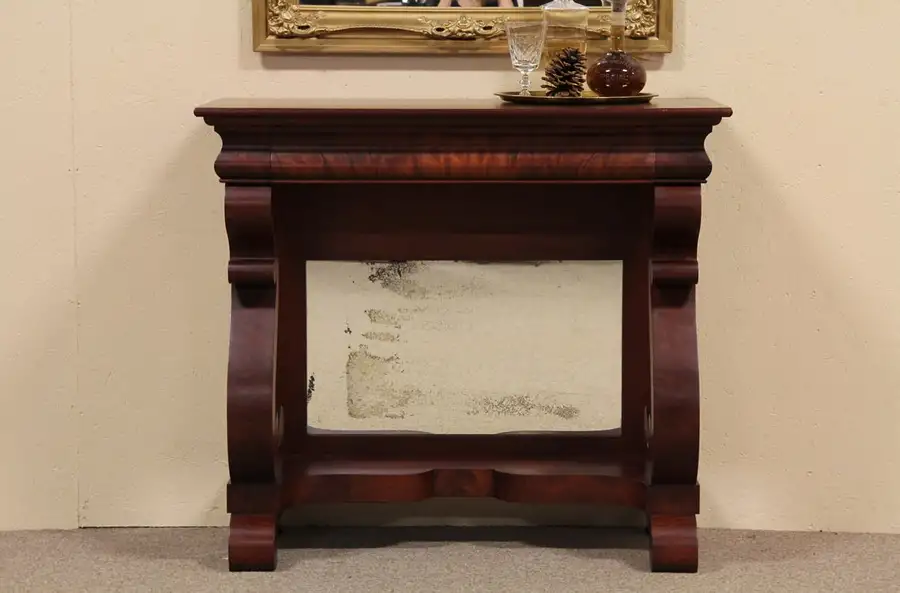 Main image of Berkey & Gay Console, Pier or Petticoat Table Mirror